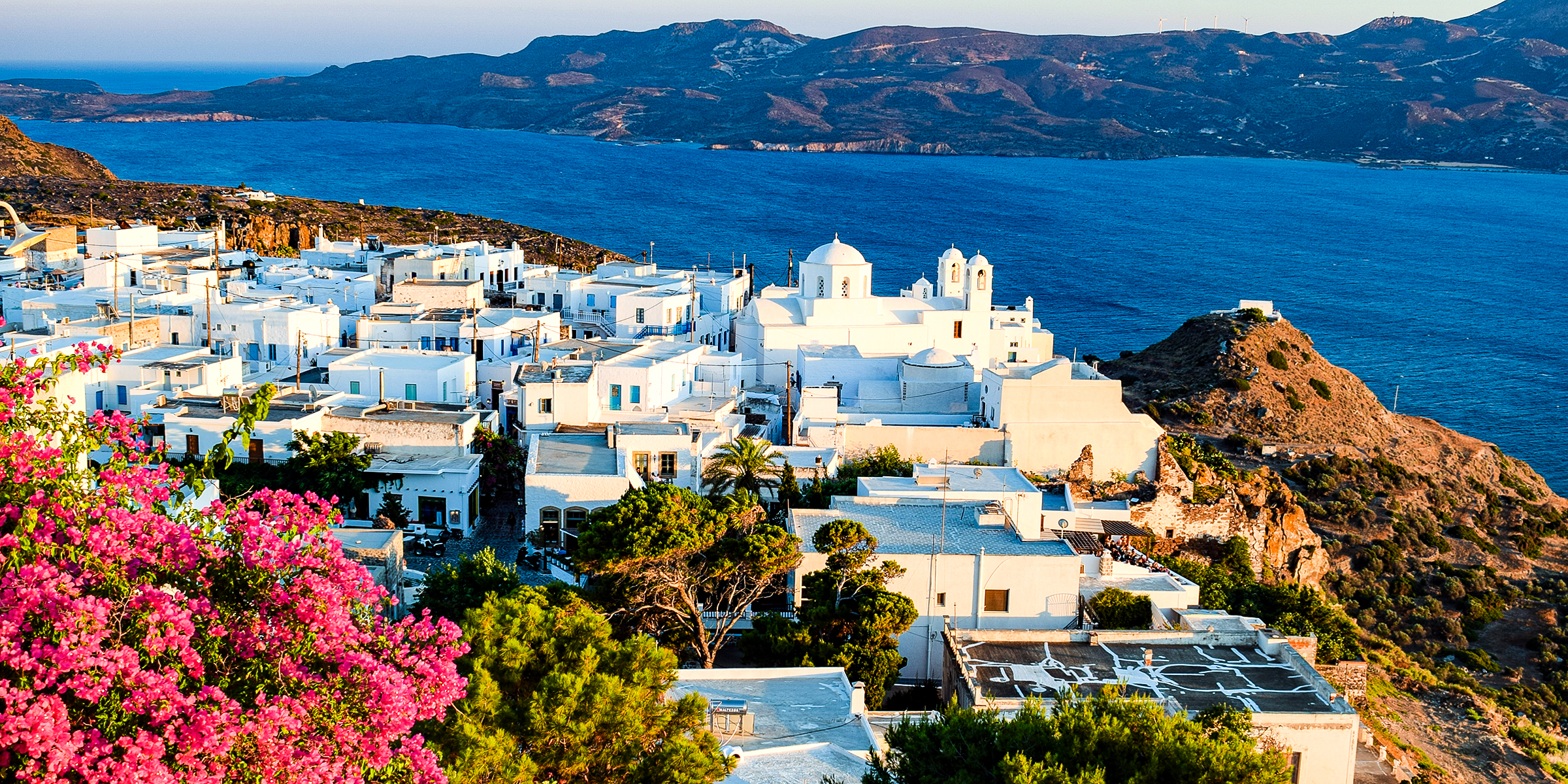 Seaside scenery of Plaka in Milos, Greece | Source: Pexels