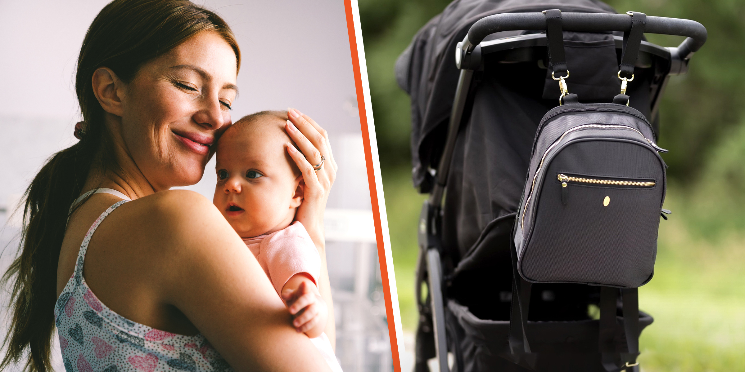 A mother and her baby | The Chertsey Breast Pump Backpack | Source: Getty Images | Instagram/idaho_jones