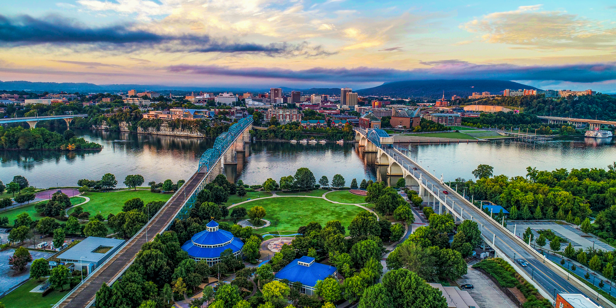 Aerial view of Chattanooga | Source: Shutterstock