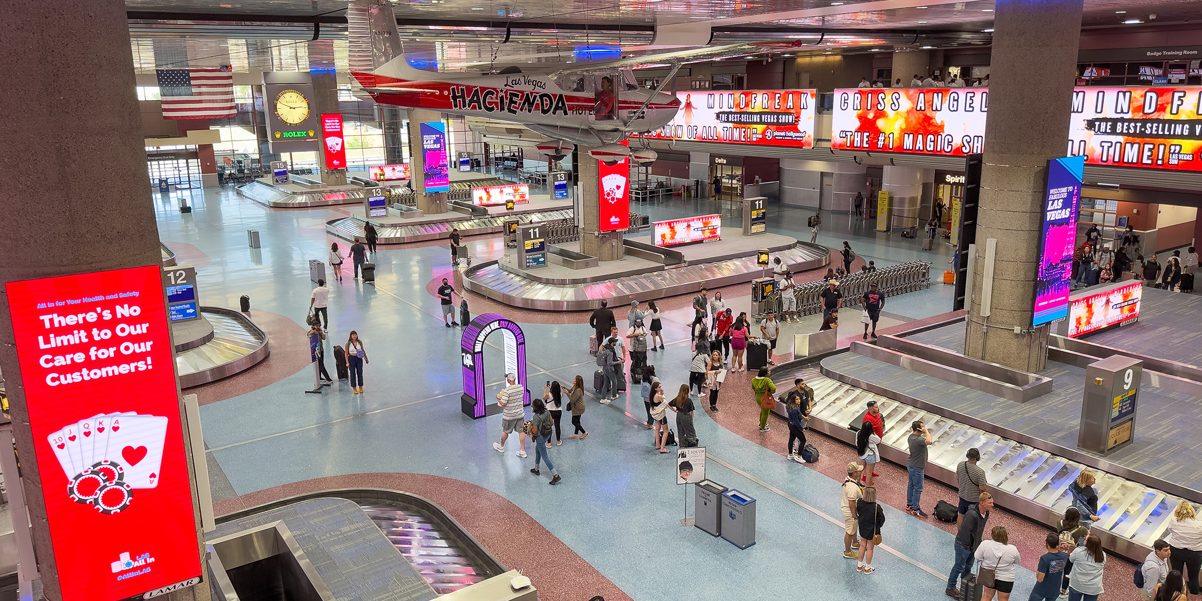 Harry Heid International Airport in Las Vegas | Source: Shutterstock